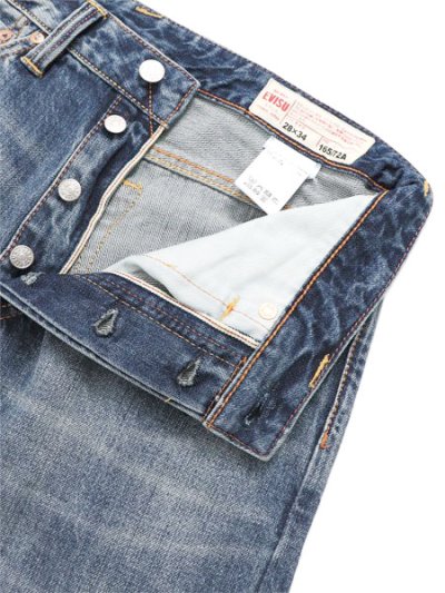 画像4: 【送料無料】EVISU DAICOCK PRINTED JEANS YELLOW #2000 MID TONE INDIGO/YELLOW