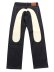 画像1: 【送料無料】EVISU DAICOCK PRINTED JEANS WHITE #2000 RAW INDIGO/WHITE (1)