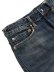 画像3: 【送料無料】EVISU HT,5POCKET WHITE SEAGULL JEANS DARK TONE INDIGO (3)