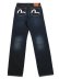 画像1: 【送料無料】EVISU ECRU SEAGULL PRINTED POCKET JEANS #2020 INDIGO/ECRU (1)