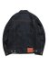 画像2: 【送料無料】EVISU ECRU SEAGULL PRINTED DENIM JACKET RAW INDIGO (2)
