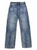 画像2: 【送料無料】EVISU DAICOCK PRINTED JEANS YELLOW #2000 MID TONE INDIGO/YELLOW (2)