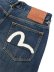 画像5: 【送料無料】EVISU HT,5POCKET WHITE SEAGULL JEANS DARK TONE INDIGO (5)