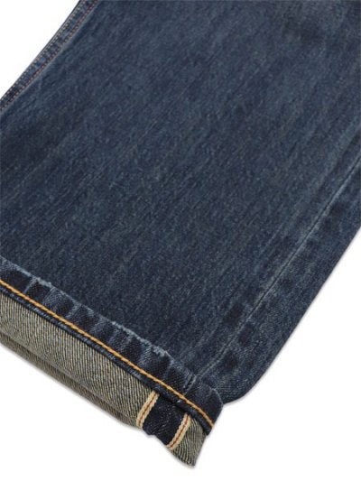 画像7: 【送料無料】EVISU HT,5POCKET WHITE SEAGULL JEANS DARK TONE INDIGO