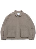 【送料無料】WHIMSY SOCKS CORDUROY WORK JACKET BEIGE