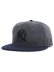 画像1: NEW ERA 9FIFTY SOFT BUCKRAM MELTON YANKEES GREY/NAVY (1)