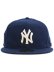 画像2: NEW ERA 59FIFTY OHASHI DOG PATCH YANKEES OCEANSIDE BLUE (2)