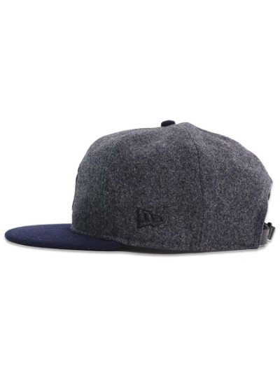 画像3: NEW ERA 9FIFTY SOFT BUCKRAM MELTON YANKEES GREY/NAVY