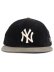 画像2: NEW ERA RC 9FIFTY LEATHER STRAP CORDUROY YANKEES BLK/GREY (2)