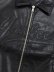 画像3: 【送料無料】NEW ERA SYNTHETIC LEATHER JACKET YANKEES BLK (3)