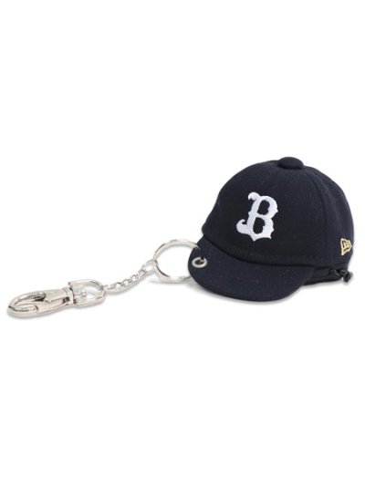 画像1: NEW ERA MINI CAP EARPHONE CASE ORIX BUFFALOES NAVY/WHT