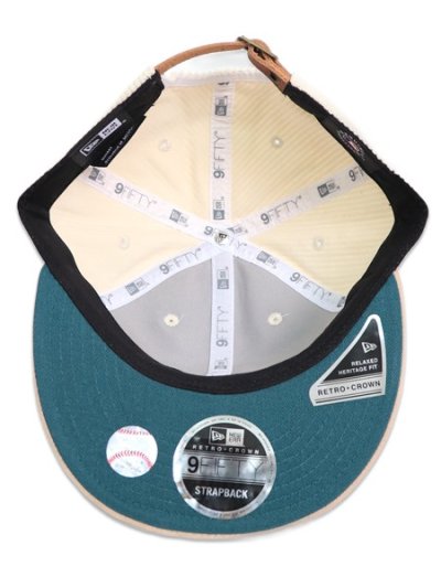画像5: NEW ERA RC 9FIFTY LEATHER STRAP CORDUROY DODGERS IVORY/BEIGE