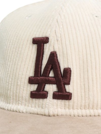 画像6: NEW ERA RC 9FIFTY LEATHER STRAP CORDUROY DODGERS IVORY/BEIGE
