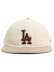 画像2: NEW ERA RC 9FIFTY LEATHER STRAP CORDUROY DODGERS IVORY/BEIGE (2)