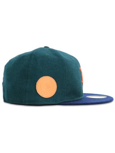 画像4: NEW ERA 59FIFTY OHASHI DOG PATCH METS DARK GREEN/ORANGE AID