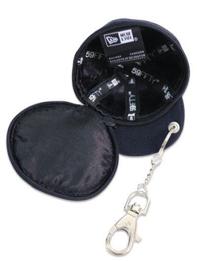 画像4: NEW ERA MINI CAP EARPHONE CASE ORIX BUFFALOES NAVY/WHT