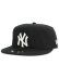 画像1: NEW ERA PILLBOX YANKEES BLACK/WHT (1)