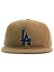 画像2: NEW ERA 9FIFTY SOFT BUCKRAM MELTON DODGERS BEIGE/NAVY (2)