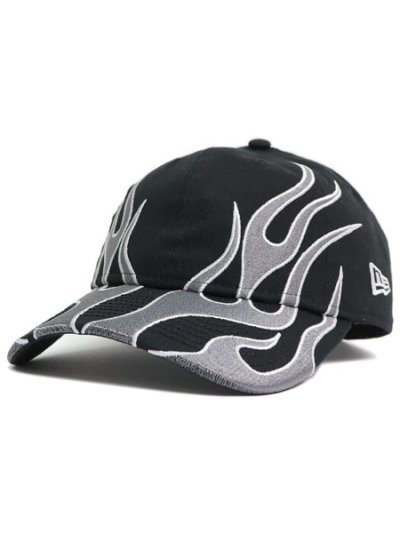 画像1: NEW ERA 9TWENTY THE FLAME BLK/DARK GREY