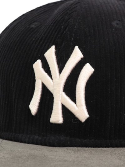 画像6: NEW ERA RC 9FIFTY LEATHER STRAP CORDUROY YANKEES BLK/GREY