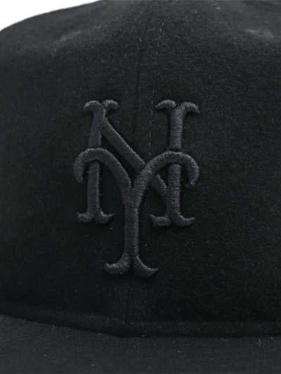 画像6: NEW ERA 9FIFTY SOFT BUCKRAM MELTON METS BLACK