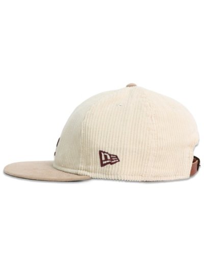 画像3: NEW ERA RC 9FIFTY LEATHER STRAP CORDUROY DODGERS IVORY/BEIGE