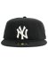 画像2: NEW ERA PILLBOX YANKEES BLACK/WHT (2)