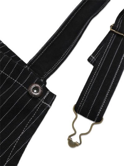 画像7: 【送料無料】SCHOTT OLD HICKORY OVERALL BLACK