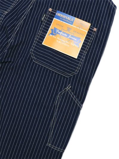 画像8: 【送料無料】SCHOTT OLD HICKORY OVERALL INDIGO