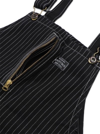 画像3: 【送料無料】SCHOTT OLD HICKORY OVERALL BLACK