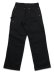画像2: 【送料無料】SCHOTT LEATHER COMB DOUBLE KNEE PANTS BLACK (2)