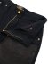 画像4: 【送料無料】SCHOTT LEATHER COMB DOUBLE KNEE PANTS BLACK (4)