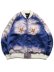 画像1: 【送料無料】SCHOTT RAYON SUKA JACKET NAVY (1)