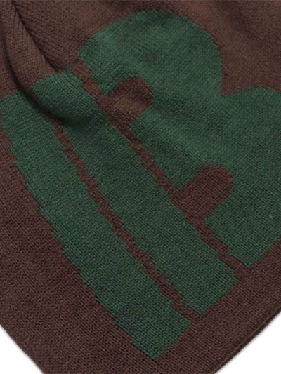 画像3: INTERBREED ROAD LOGO BEANIE BROWN