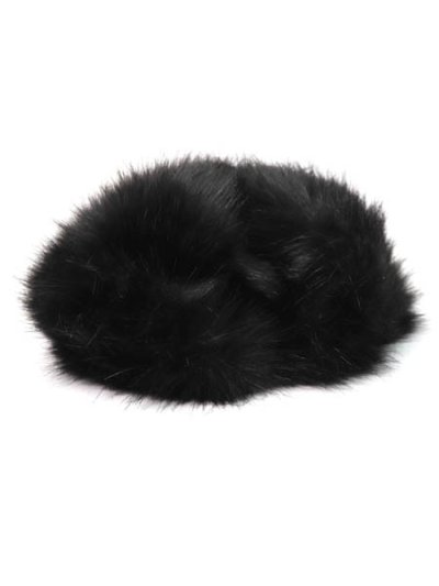 画像2: 【送料無料】POLO RALPH LAUREN FAUX FUR TRAPPER HAT BLACK