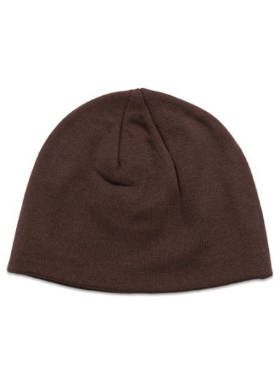 画像2: INTERBREED ROAD LOGO BEANIE BROWN