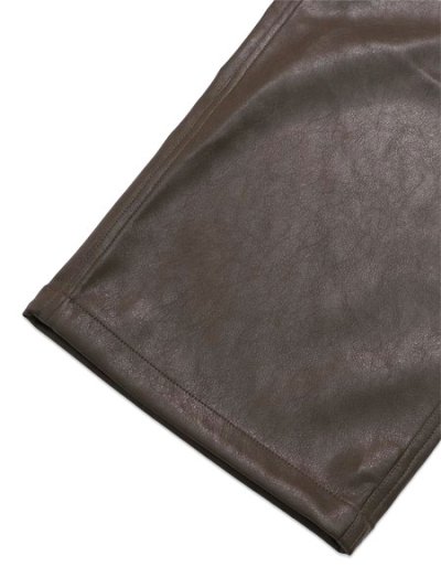 画像6: 【送料無料】FUBU FAUX LEATHER EASY PANTS