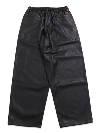 画像2: 【送料無料】FUBU FAUX LEATHER EASY PANTS