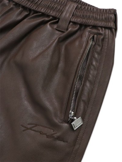 画像3: 【送料無料】FUBU FAUX LEATHER EASY PANTS