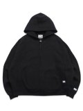 【送料無料】PRO CLUB HEAVYWIDE FLEECE ZIP UP HOODIE BLACK