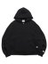 画像1: 【送料無料】PRO CLUB HEAVYWIDE FLEECE ZIP UP HOODIE BLACK (1)
