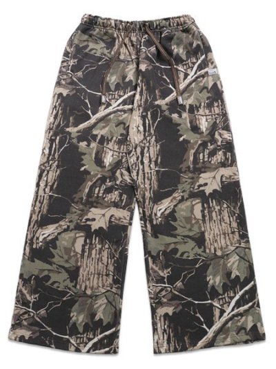 画像1: 【送料無料】PRO CLUB HEAVYWIDE FLEECE SWEATPANT TREE CAMO
