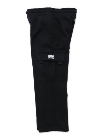 画像8: 【KIDS】PRO CLUB KIDS FLEECE OVERSIZED CARGO SWEAT PANT BLACK