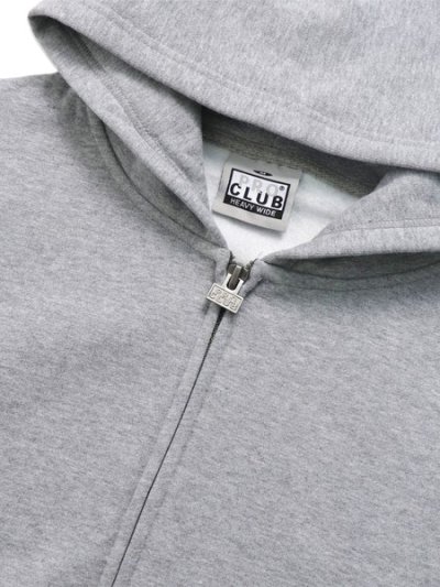画像3: 【送料無料】PRO CLUB HEAVYWIDE FLEECE ZIP UP HOODIE HEATHER GREY
