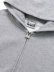 画像3: 【送料無料】PRO CLUB HEAVYWIDE FLEECE ZIP UP HOODIE HEATHER GREY (3)
