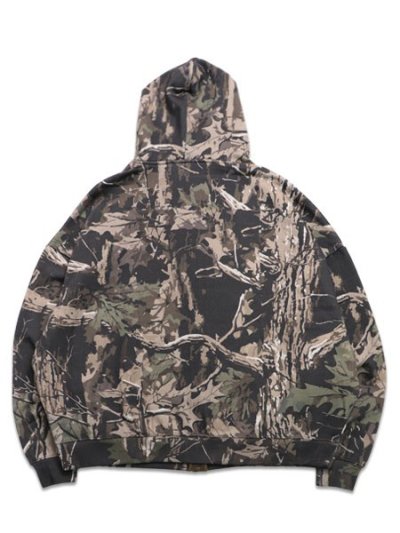 画像2: 【送料無料】PRO CLUB HEAVYWIDE FLEECE ZIP UP HOODIE TREE CAMO