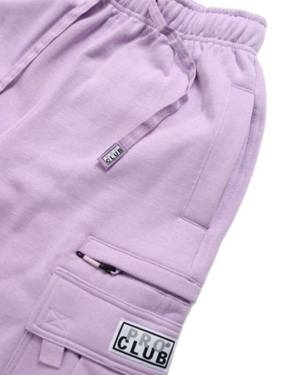 画像3: 【送料無料】PRO CLUB OG CARGO SWEAT PANT LAVENDER