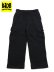 画像1: 【KIDS】PRO CLUB KIDS FLEECE OVERSIZED CARGO SWEAT PANT BLACK (1)
