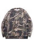 PRO CLUB HEAVYWEIGHT THERMAL CREW NECK TREE CAMO