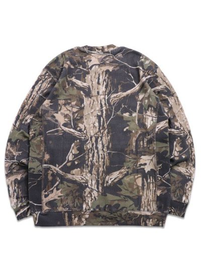 画像2: PRO CLUB HEAVYWEIGHT THERMAL CREW NECK TREE CAMO